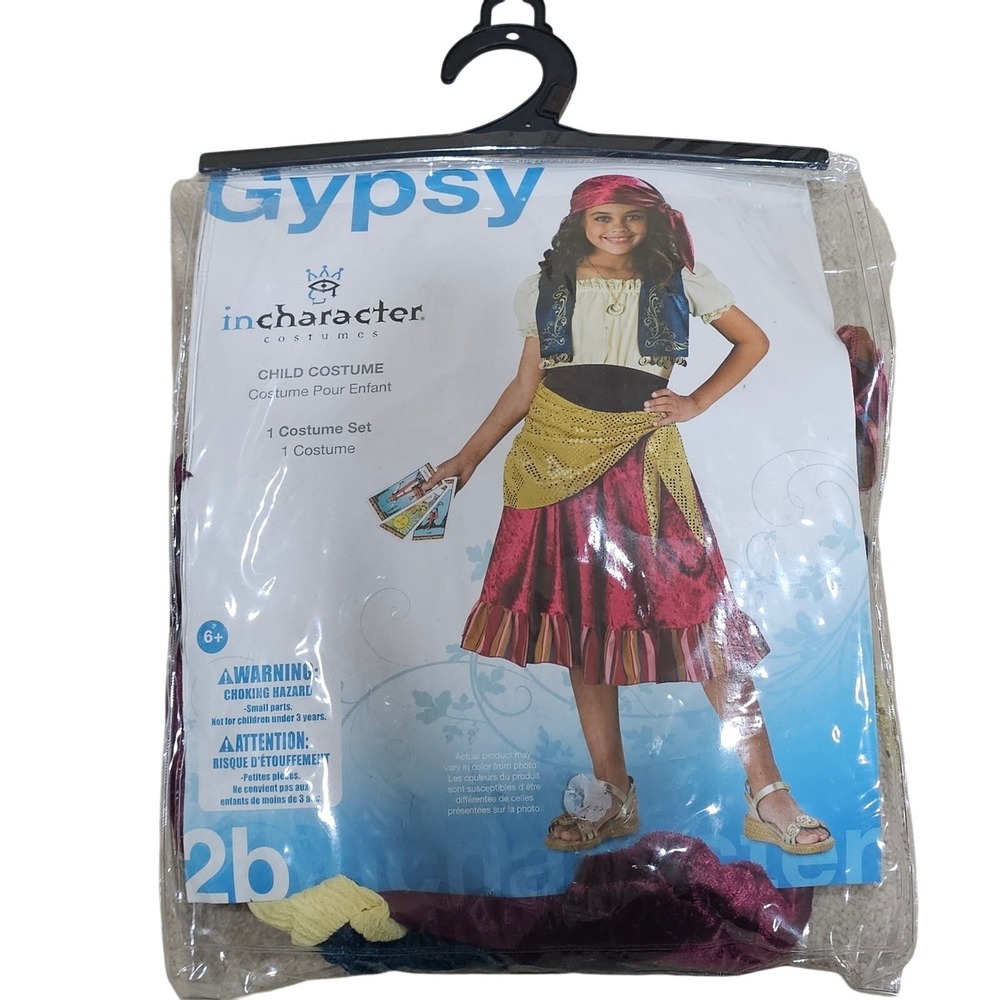 Incharacter Gypsy Beauty child‎ Costume size 12